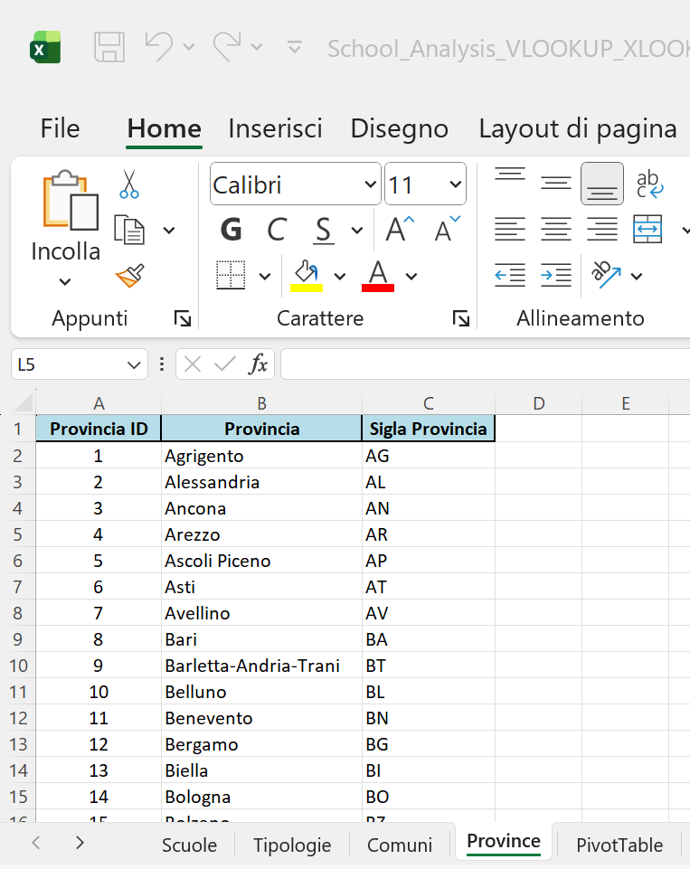 Screenshot 4 showing final Province details lookup